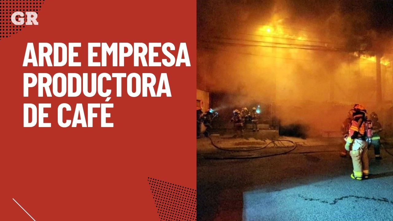 Arde empresa productora de café en Monterrey
