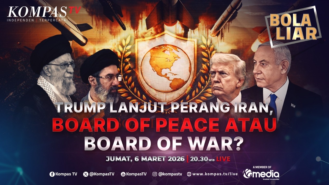 LIVE - Trump Lanjut Perang Iran, Board of Peace atau Board of War? | BOLA LIAR