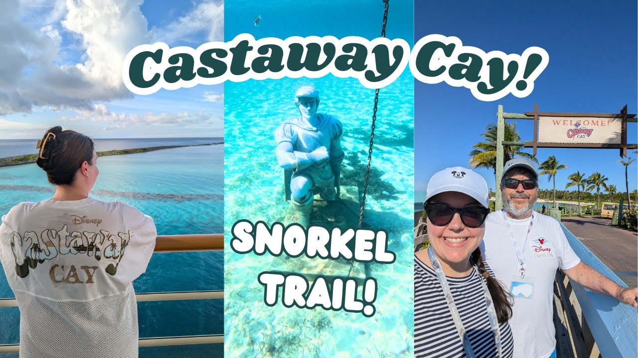Castaway Cay Day! Snorkel Trail POV + Cookies BBQ (Free!) + Serenity Bay | Disney Dream Day 4
