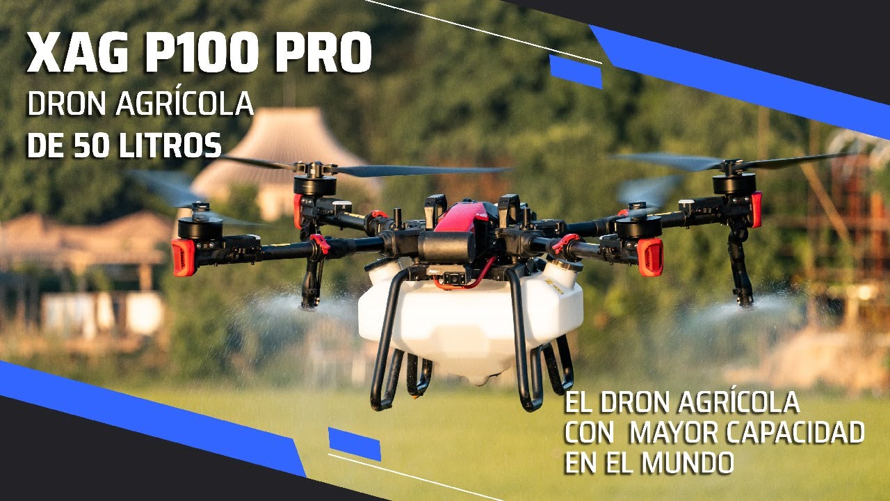 Dron Agrícola XAG P100 Pro de 50 Litros