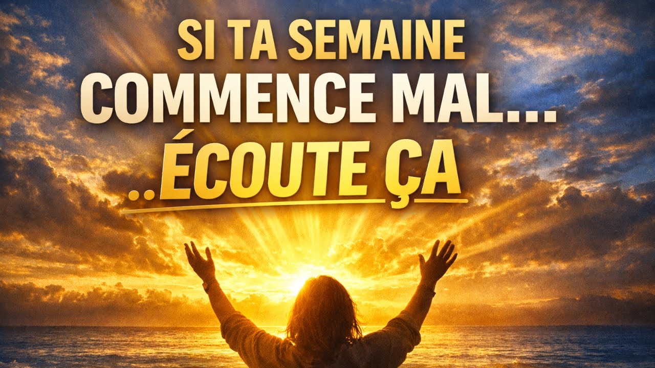 Adoration du Lundi Matin 🙏 Si Ta Semaine Est Lourde, Écoute Ceci