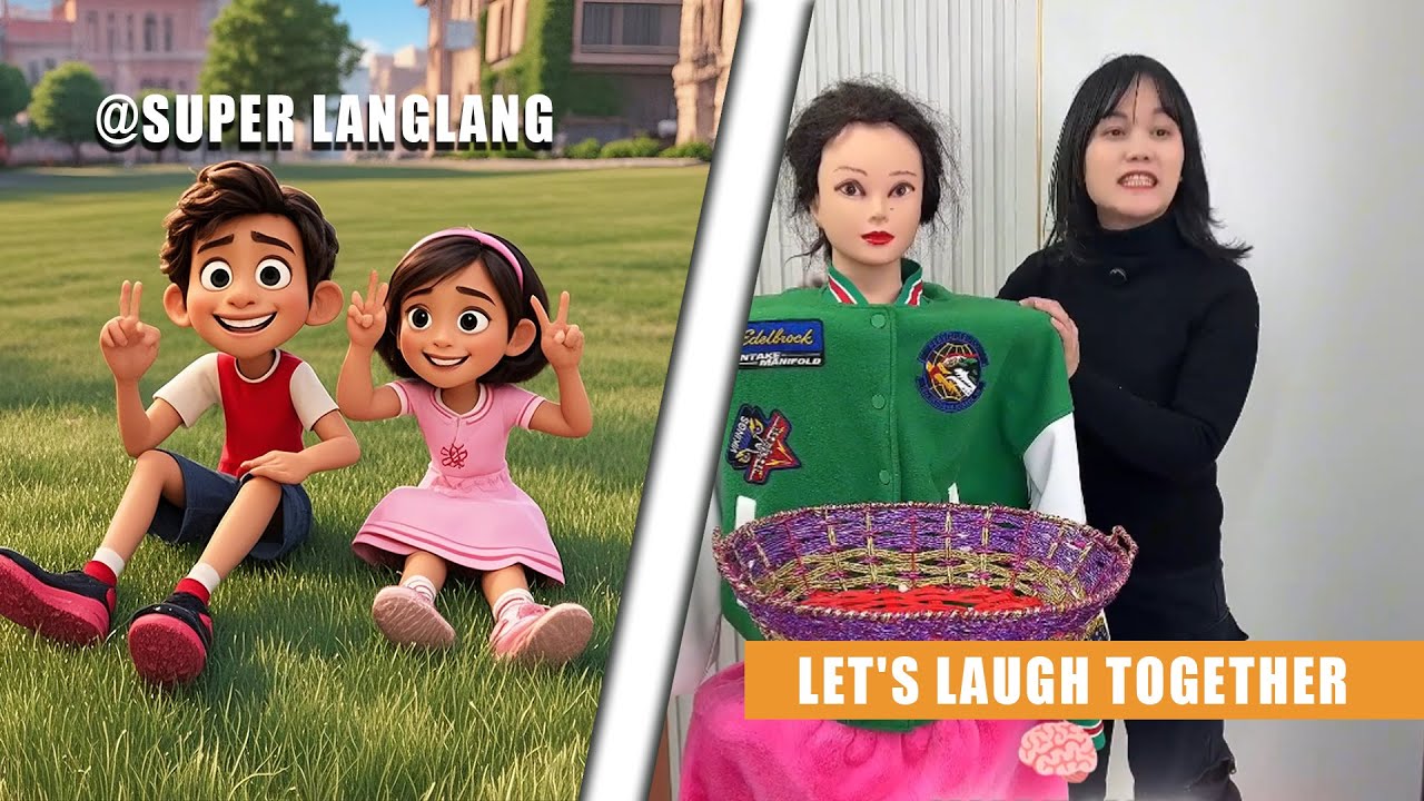 Langlang and Julie's funny compilation.#funny #comedyvideos