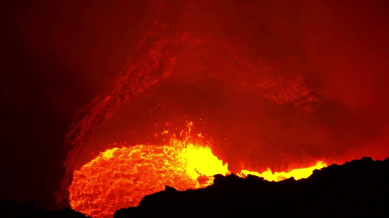 Nicaragua's Volcan Masaya lava lake, October 4, 2016