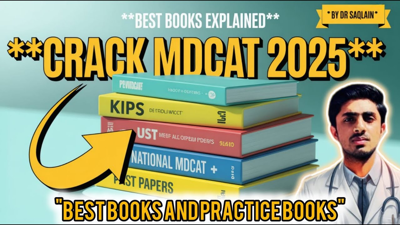 Best Books and Practice books for MDCAT 2025 Preparation | Crack MDCAT 2025 Using these Books #mdcat