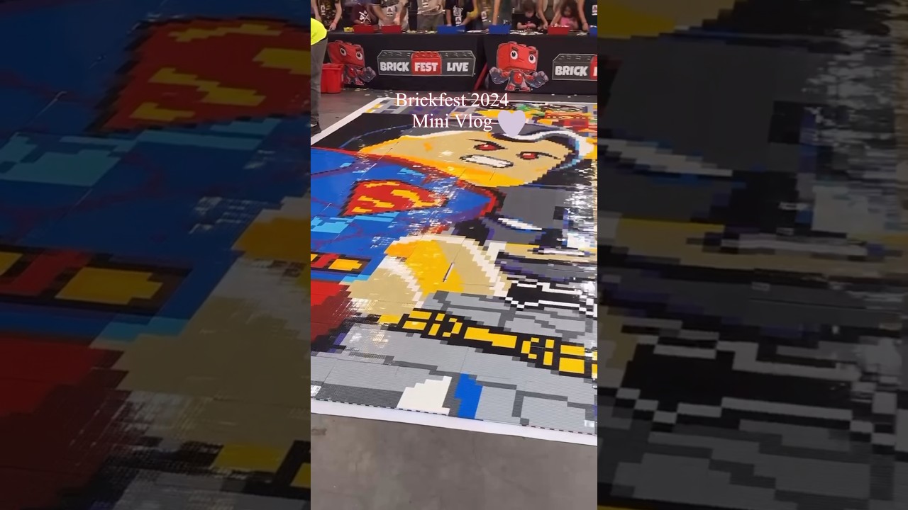 Brickfest Live 2024 Mini Vlog! #legos #brickfestlive #lego
