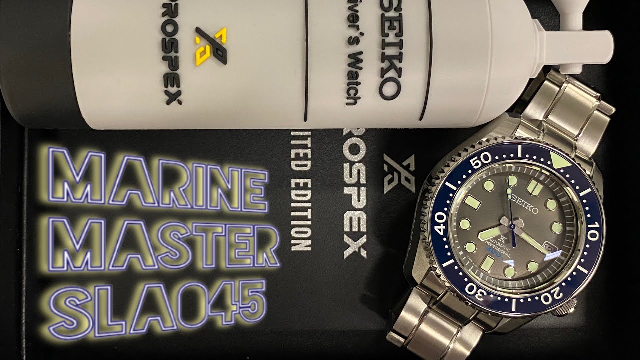 SLA045: Seiko ProSpex MarineMaster Exclusive (ограниченная серия из 300 пронумерованных экземпляров)