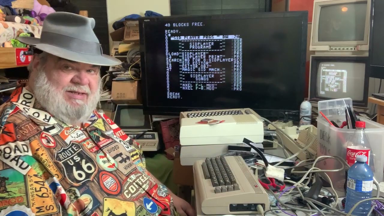 Commodore 64 C64 C-64 C128 GLORIOUS SID CHIP MUSIC 6581 POWER BAR MOUNTING VELCRO! - Эпизод 3996