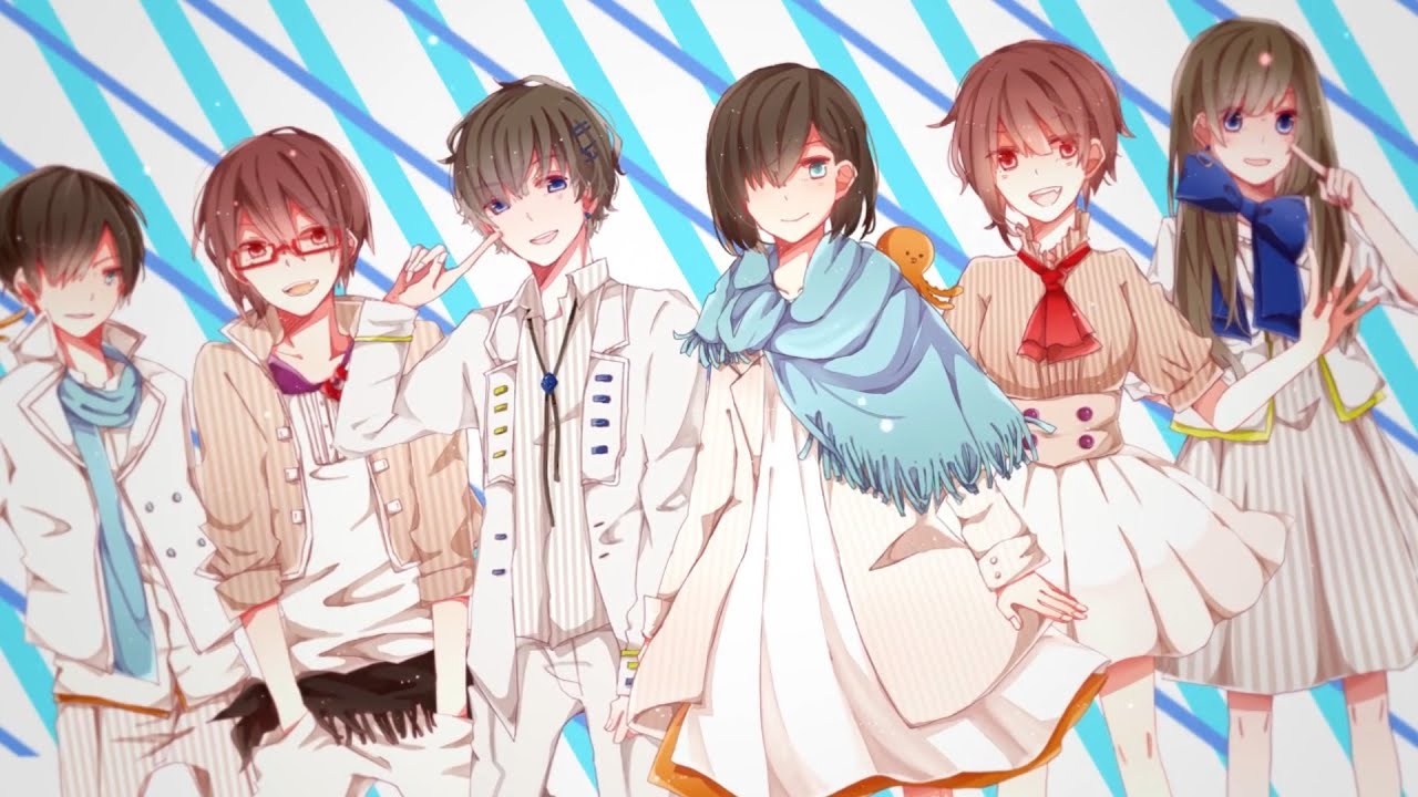 ⚠YouTubeさんに音声消されました⚠【1人6役で】 『love so sweet』 歌ってみた 【ニコマネ】