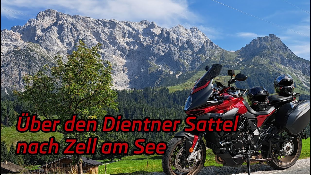 Mit der MV Agusta im Berchtesgadener und Salzburger Land unterwegs - Dientner Sattel und mehr