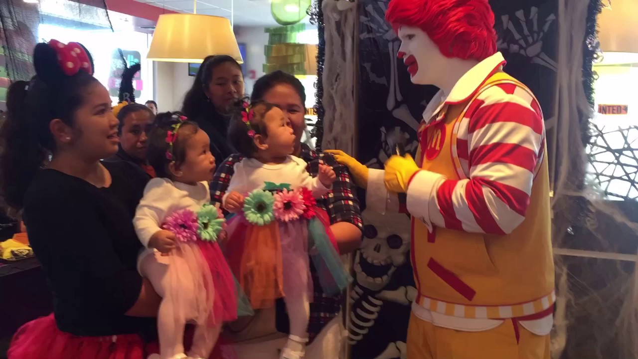 JD's Halloween costume party at McDonalds
