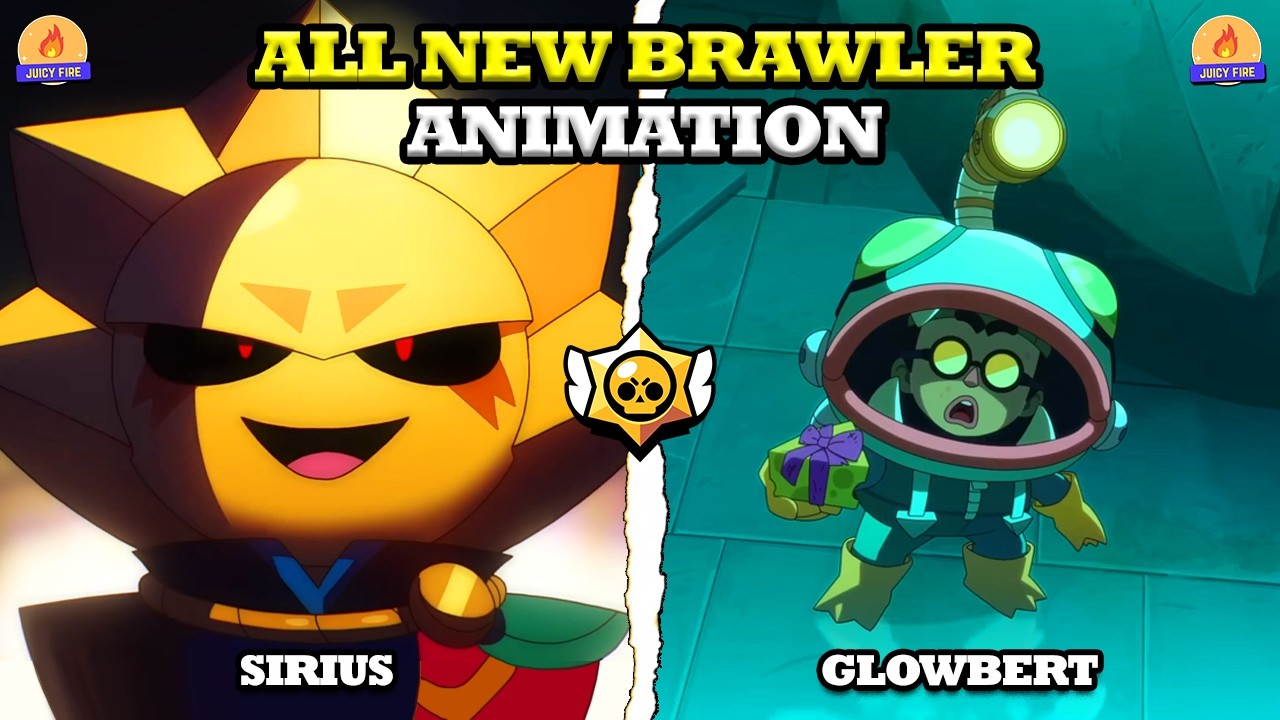 Brawl Stars | All New Brawler Animation | Sirius Updated