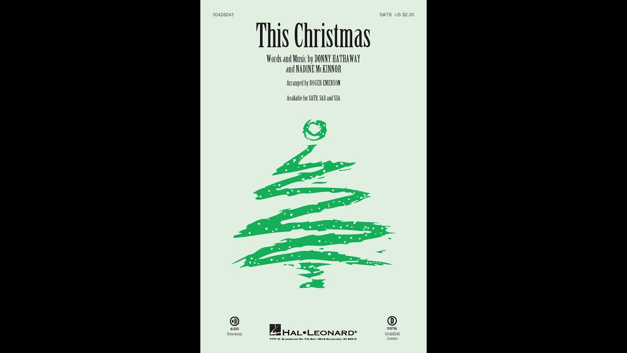 This Christmas (SATB Choir) - Arranged by Roger Emerson