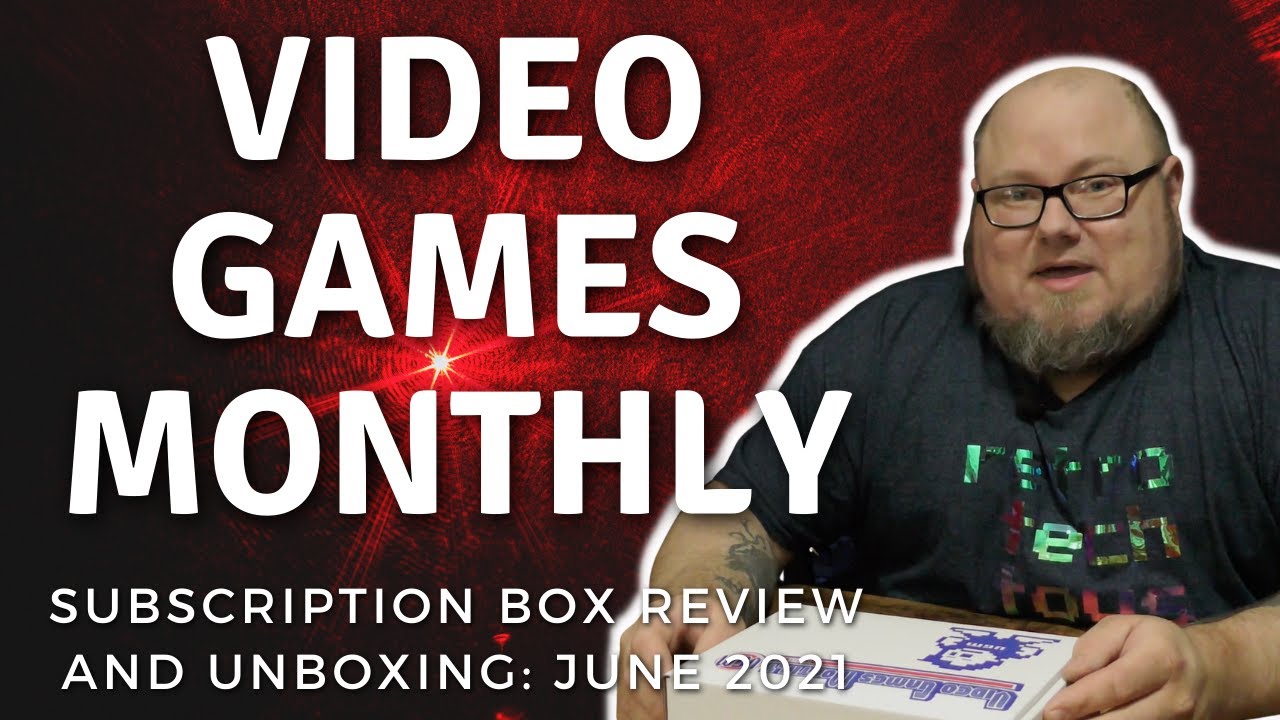 Is Video Games Monthly Worth It?? (June 2021 Retro Game Box)