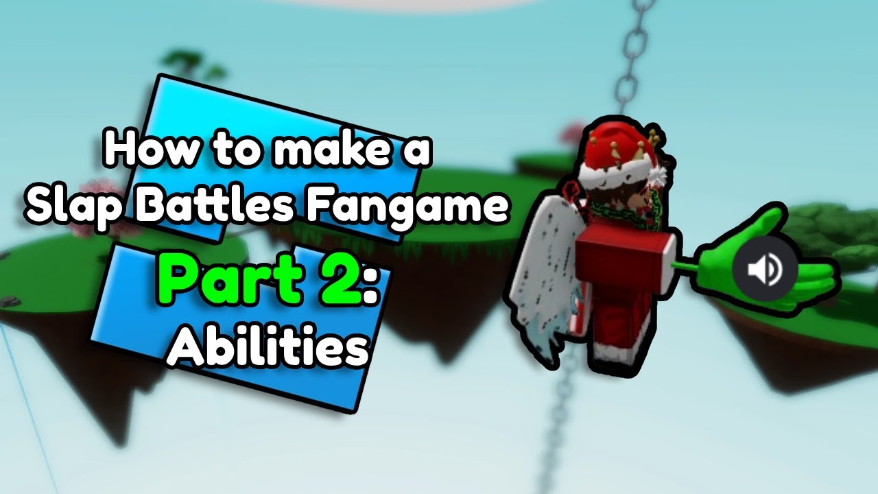 How to make a Slap Battles Fangame | Part 2: Abilities | InfiniteStripes