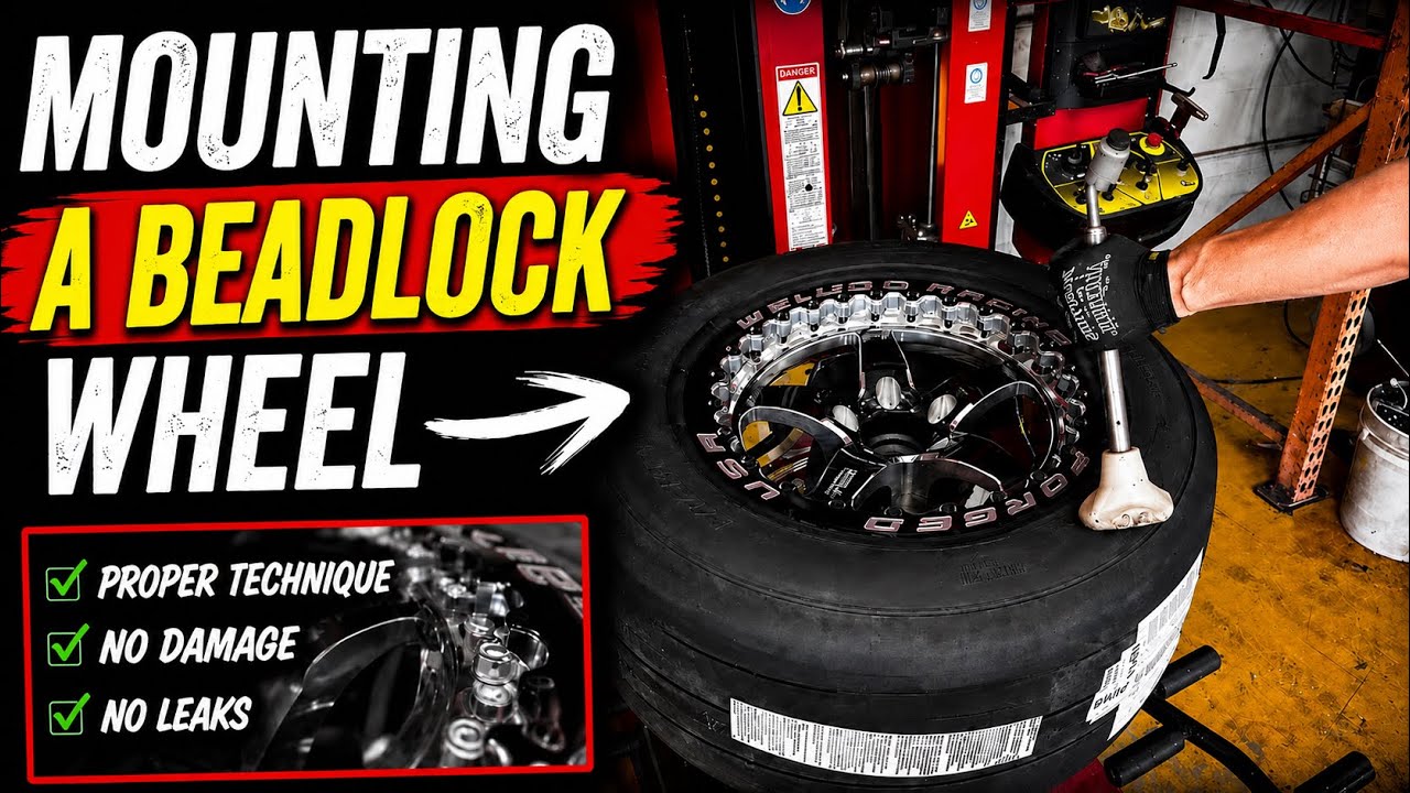 POV WELD BEADLOCK WHEEL TIRE MOUNTING