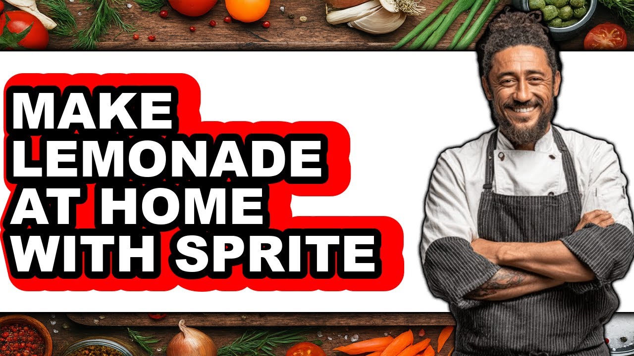 How To Make Lemonade At Home With Sprite - Step By Step