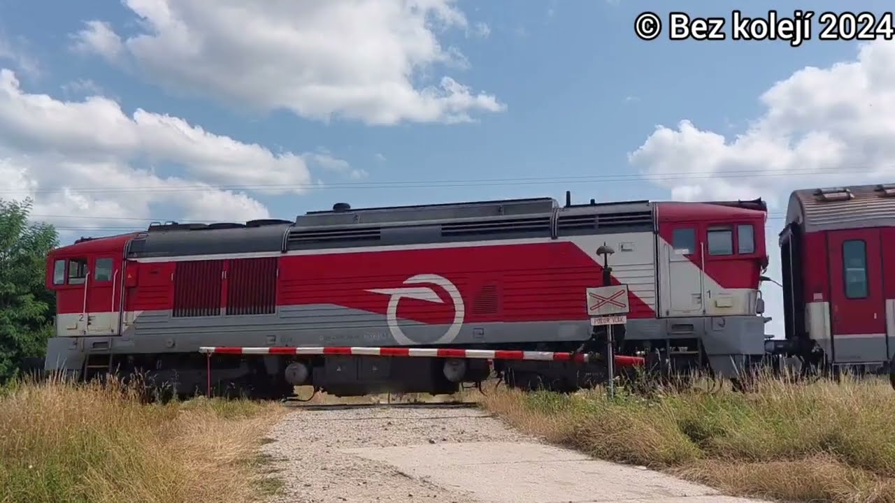 Železničné priecestie Žabokreky nad Nitrou #1 (SK) [PZM1] - 7.7.2024 / Slovakia railroad crossing