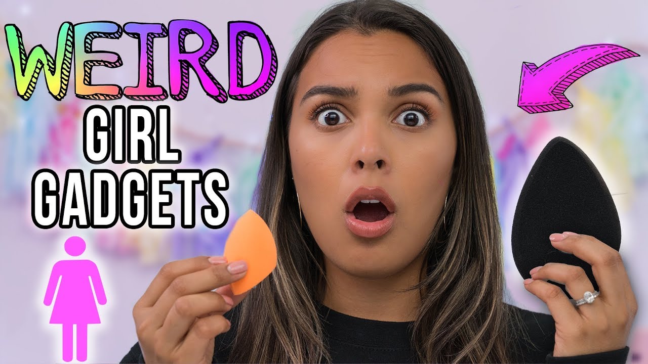 Beauty Busters: Poop or Woop? WEIRD GIRL GADGETS!