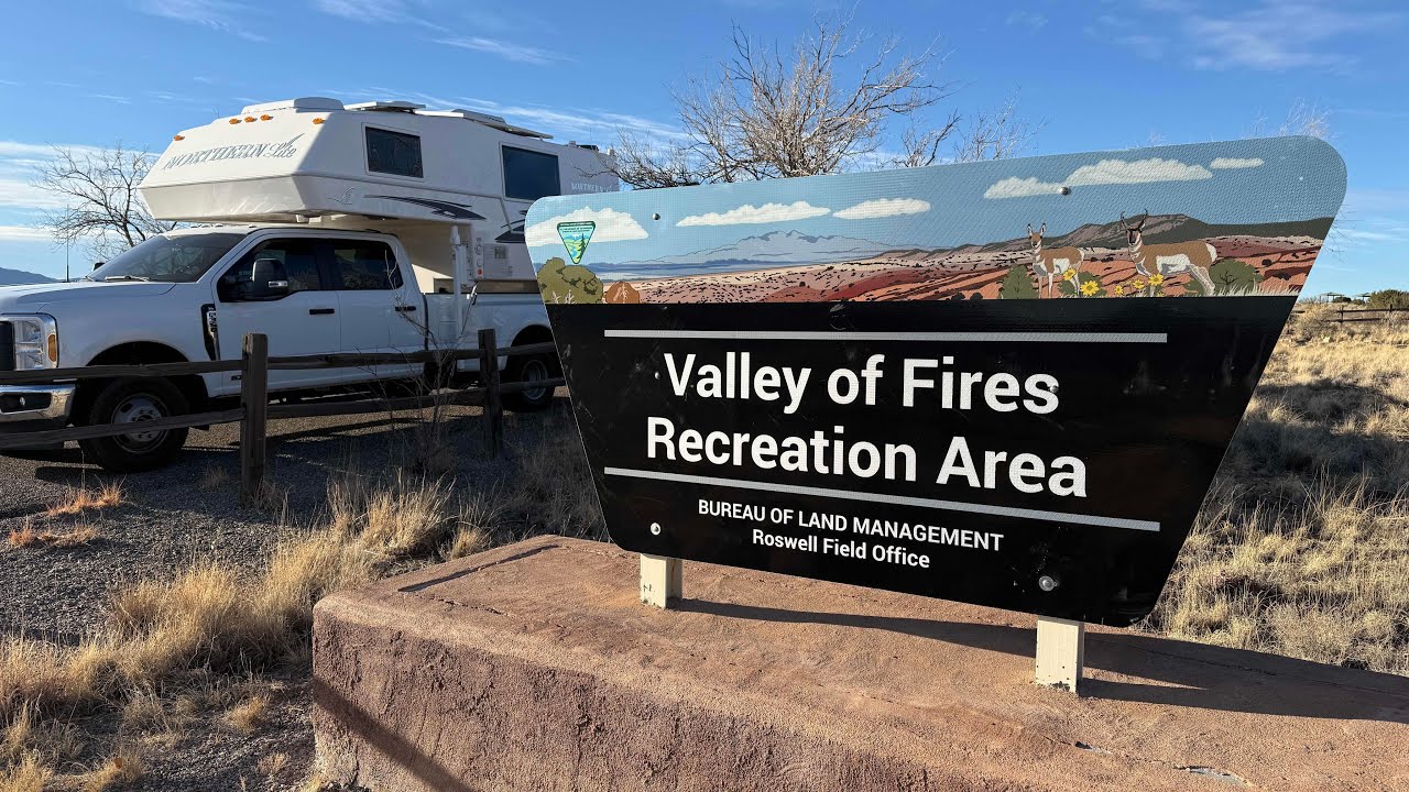 Valley of Fires Recreation Area - Malpais Lava Nature Trail - New Mexico