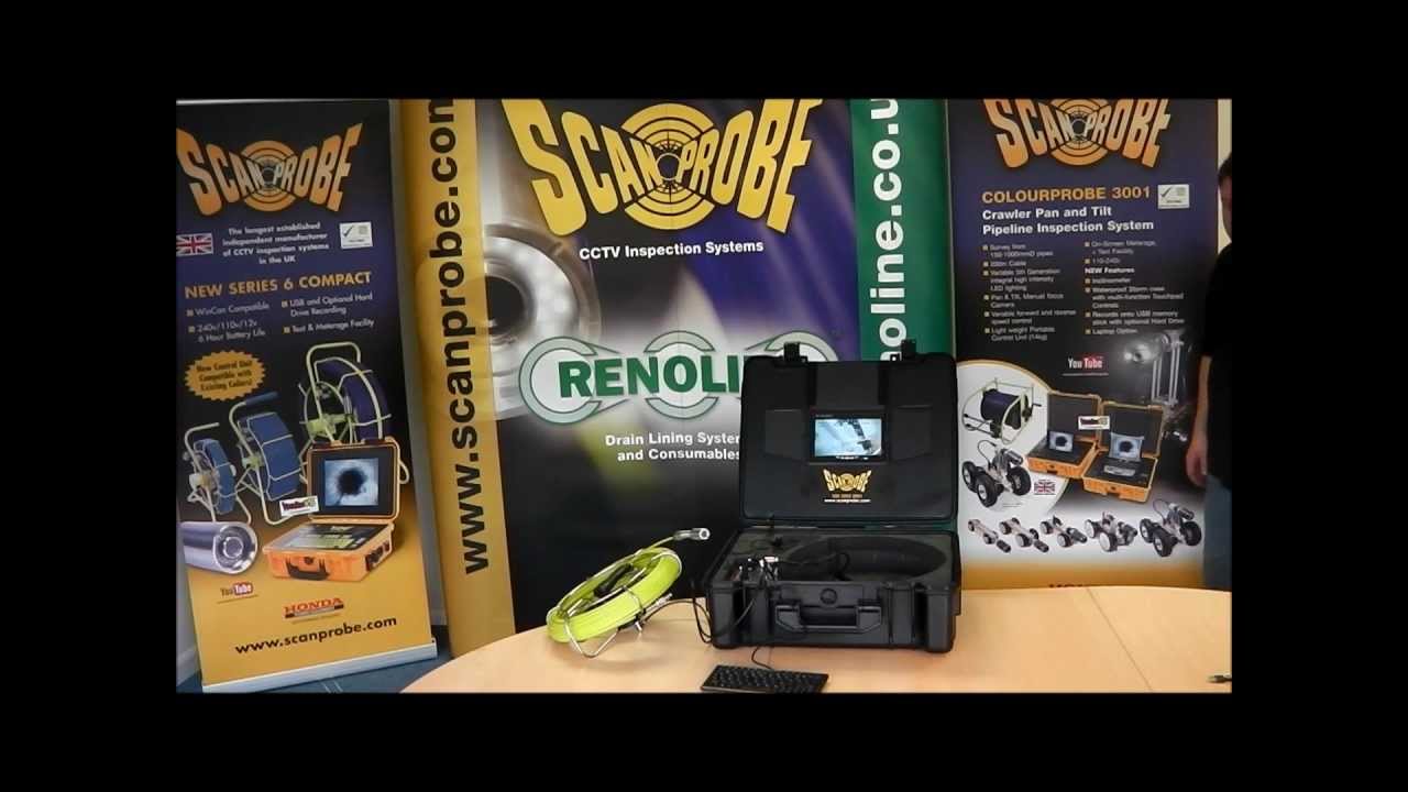 Scanprobe Mini Supercam Video Pipe Inspection System