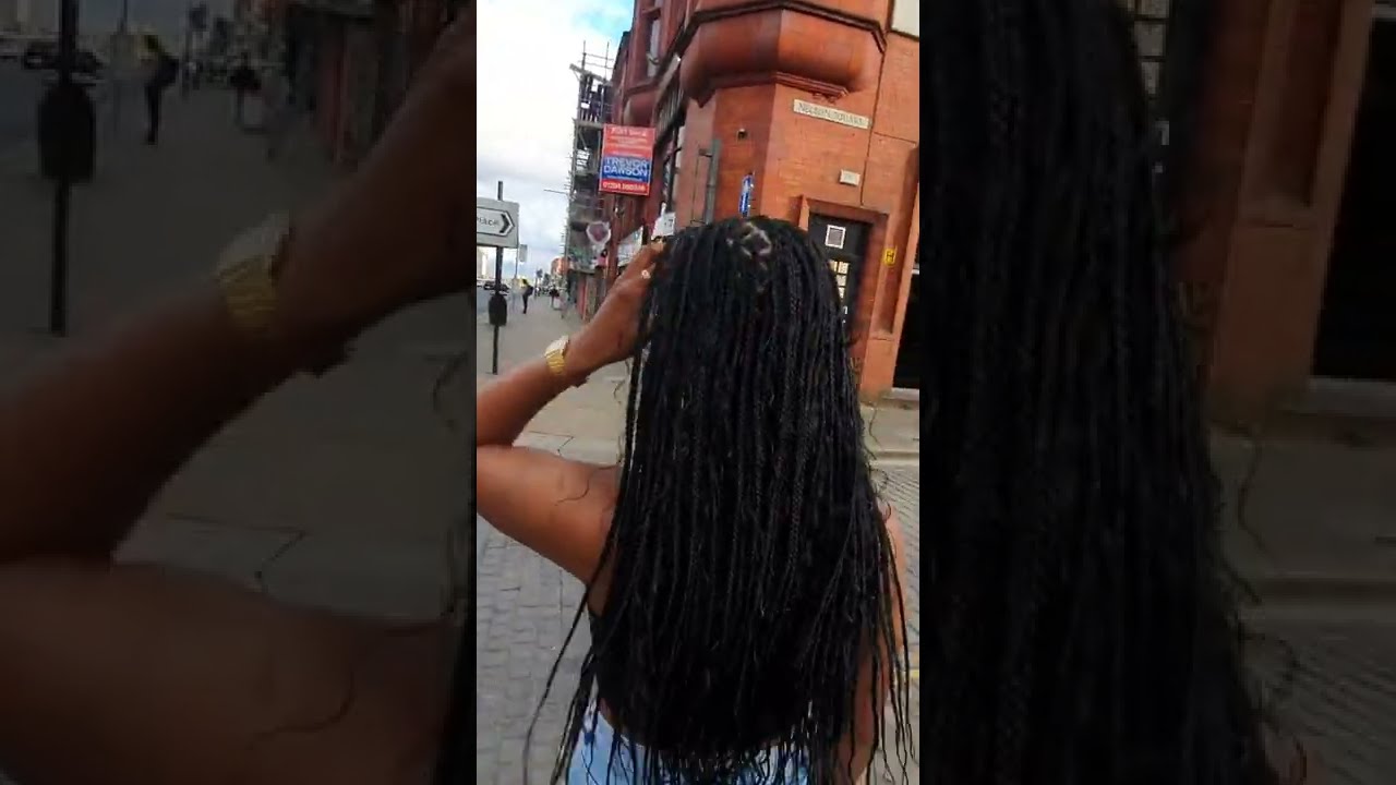 Knotless Goddess braids that took 6 hours 😍 to do wow!
