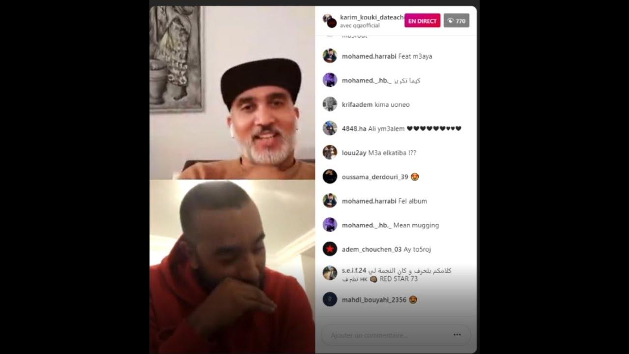 GGA W KOUKI live instagram - GGA رجع مع RADI