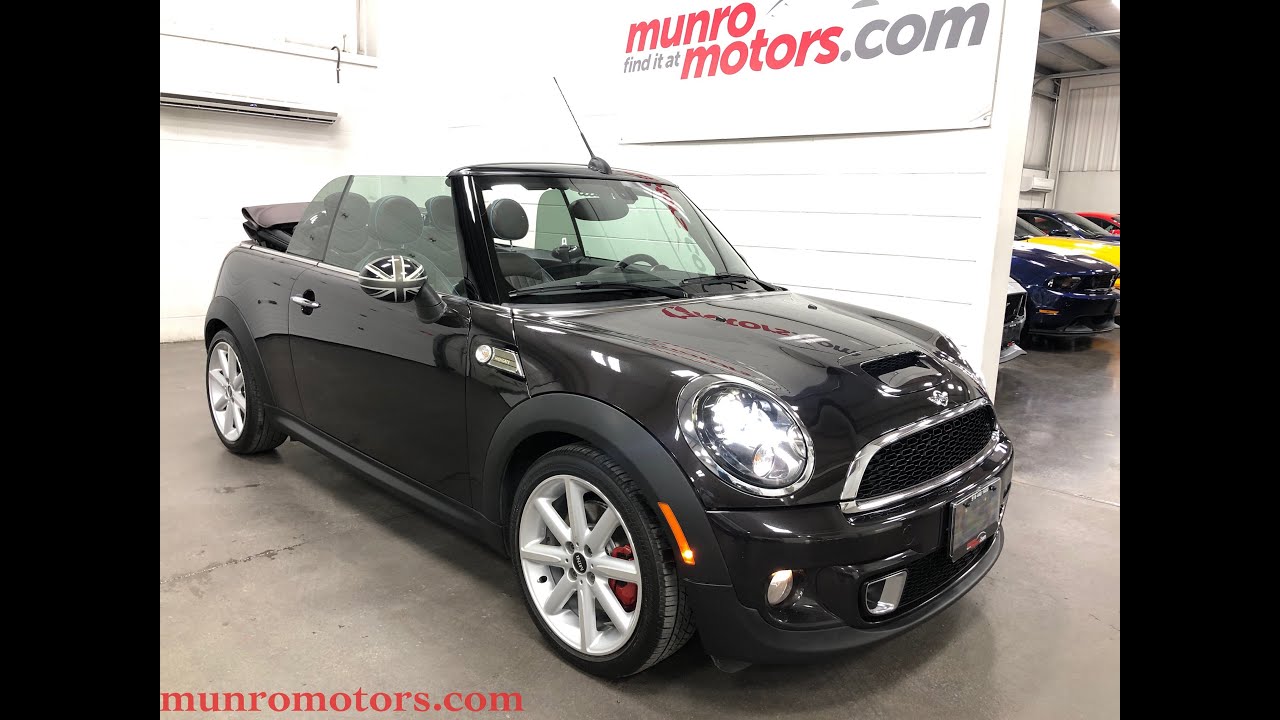 2014 Mini Cooper S Convertible Highgate Edition Munro Motors