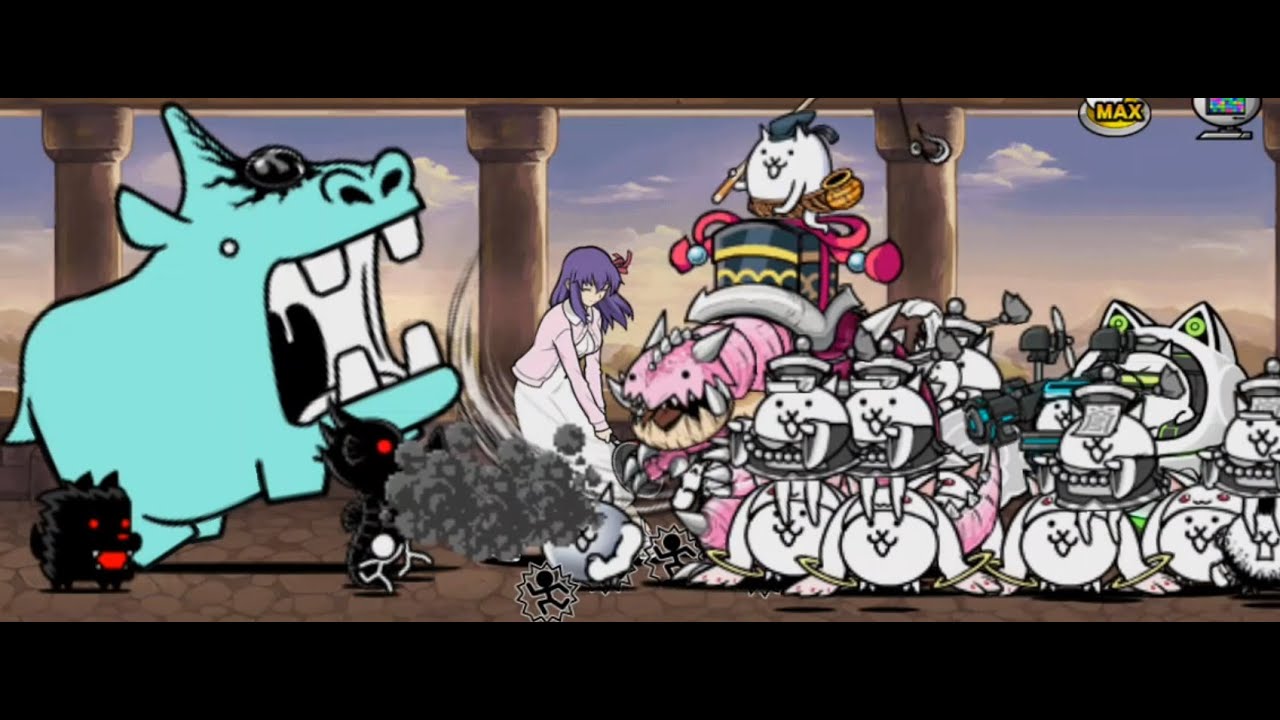 Battle Cats Horrorpotamus Cosmic Juggernaut (Super Hyppoh) Level 60