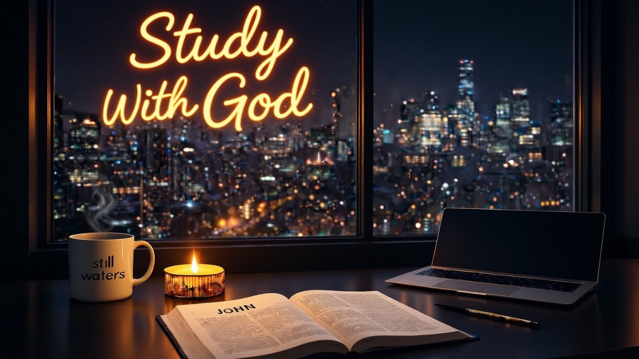 Study With God  | 2 Hours of Peaceful Piano Worship & Focus