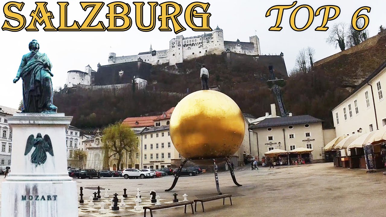 6 Top Places you have to visit in Salzburg, Austria 4K
