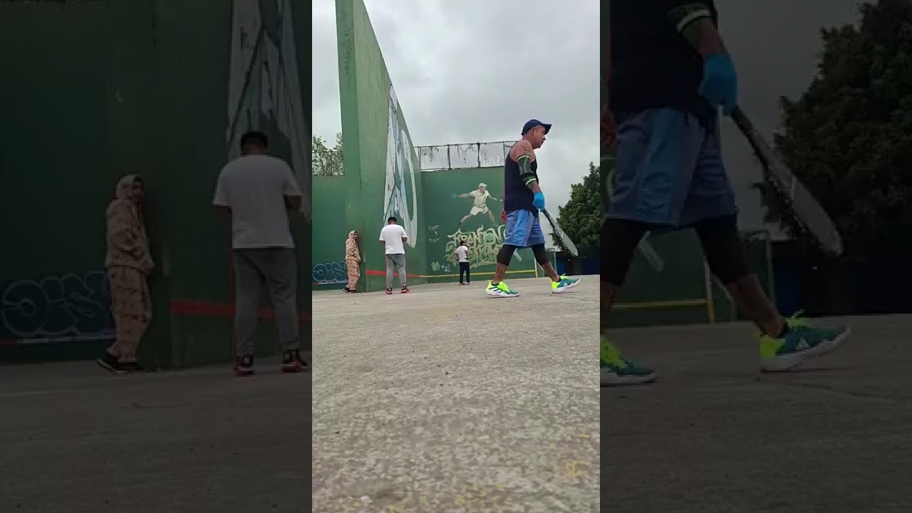 Tregua 1er Partido, Aguila y Chido Pala vs Richard Pala y Axel😉🥎👌