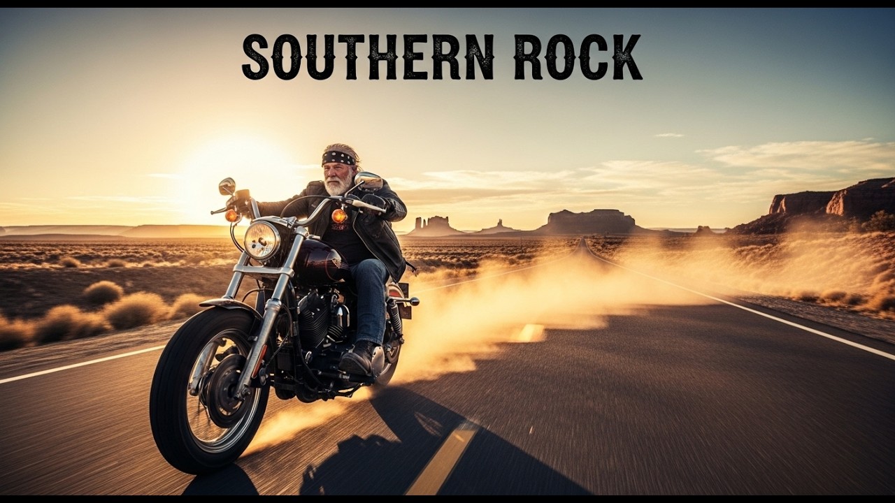 Southern Rock for Riders 🏍️ Loud Guitars, Open Roads