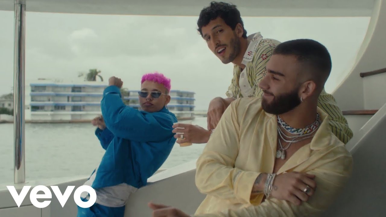 Puedes Salir Con Cualquiera Na Na Na Na - Manuel Turizo, Sebastian Yatra, Be&eacute;le (Video Oficial)