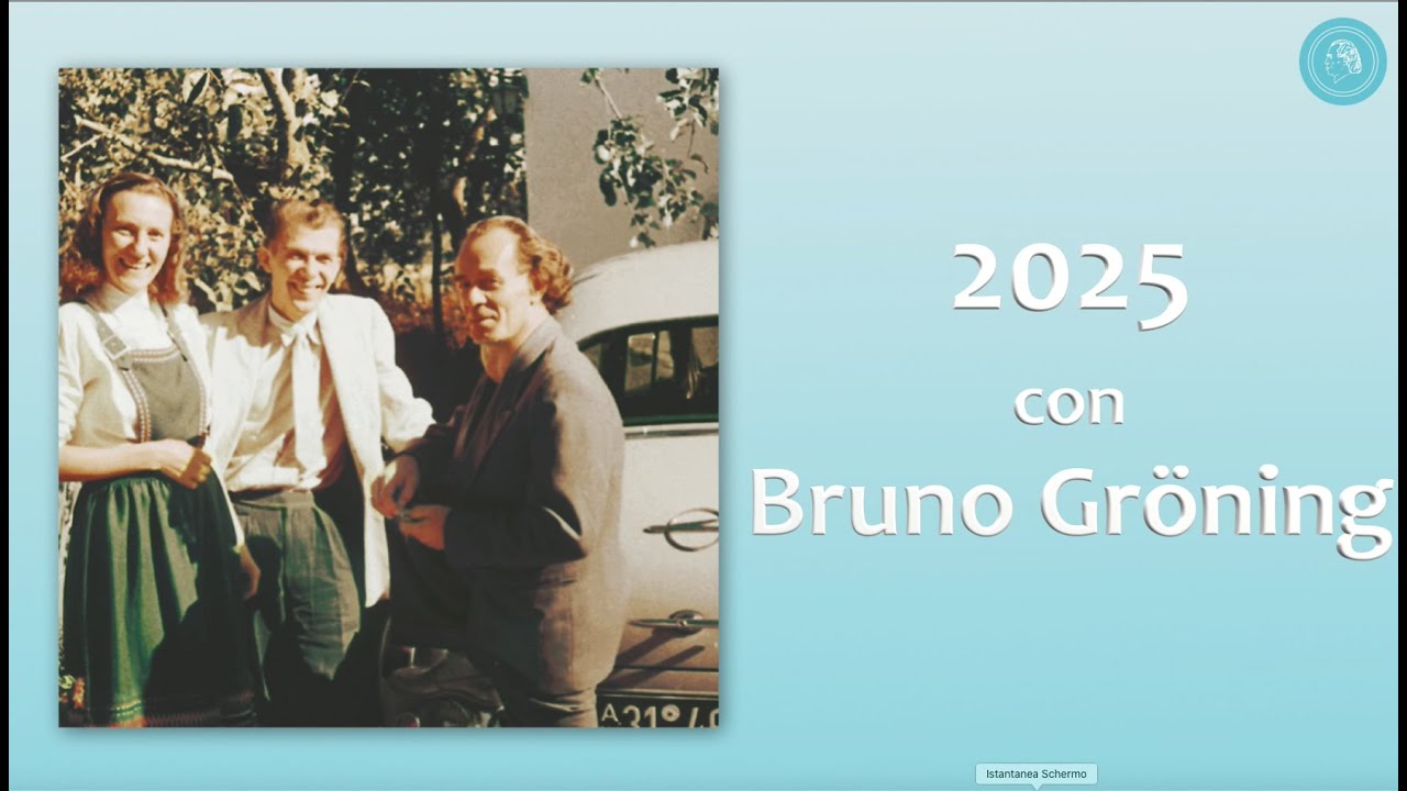 2025 con Bruno Gröning – Calendario con saggezze di vita, foto e musica
