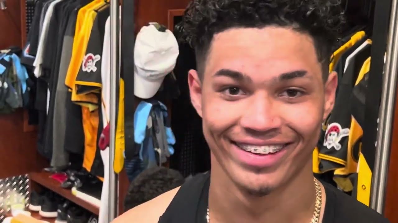Endy Rodriguez reflects on his first MLB hit