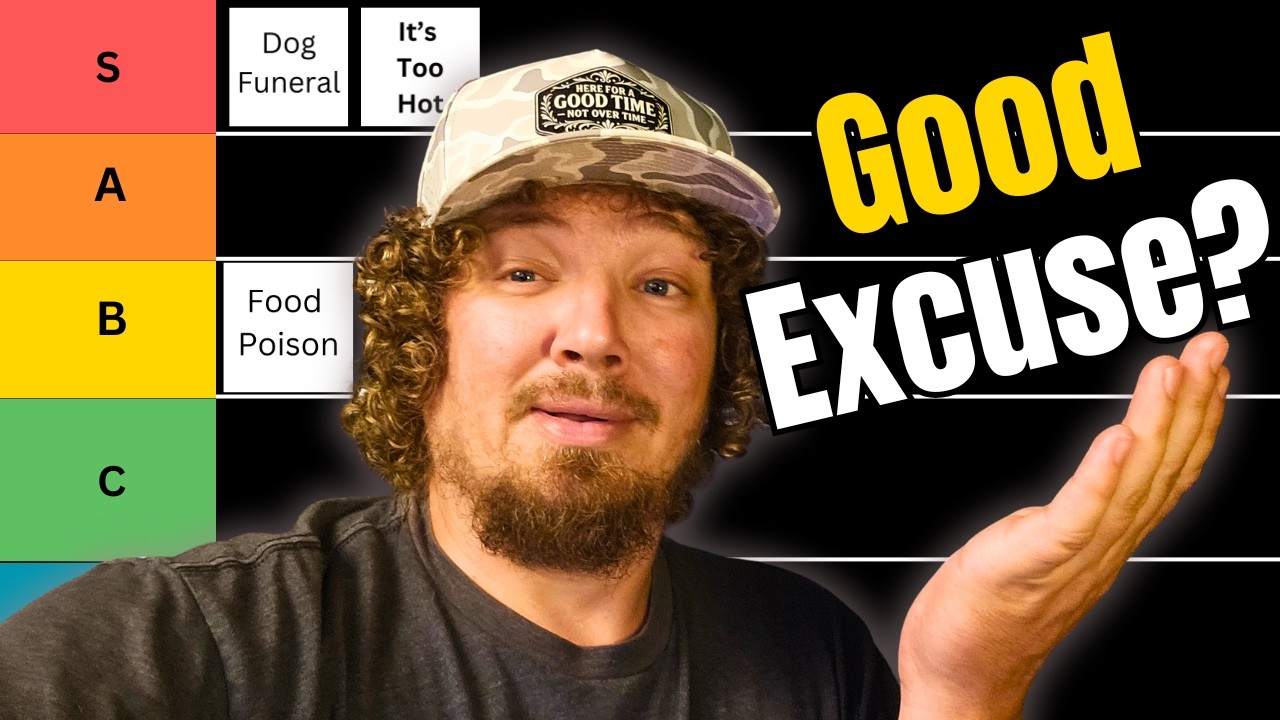 Ranking Excuses To Call Out Of Work