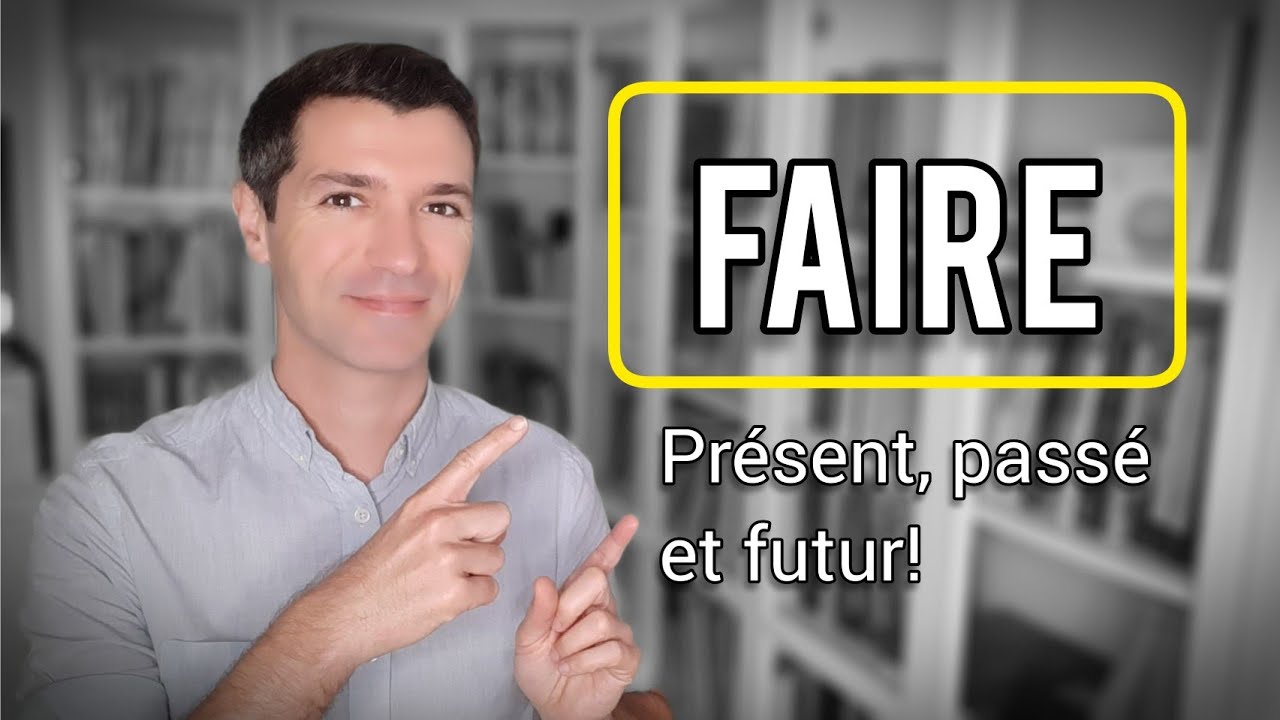 CONJUGAISON et PRONONCIATION verbe FAIRE | Présent, passé composé et futur simple 👌😁✅