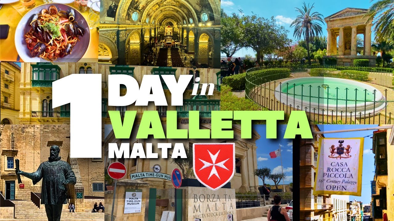 1 DAY in VALLETTA | Malta | Tour April 2023