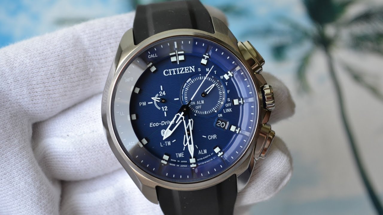 Обзор Citizen Bluetooth BZ1020-22L W770 Smart Watch