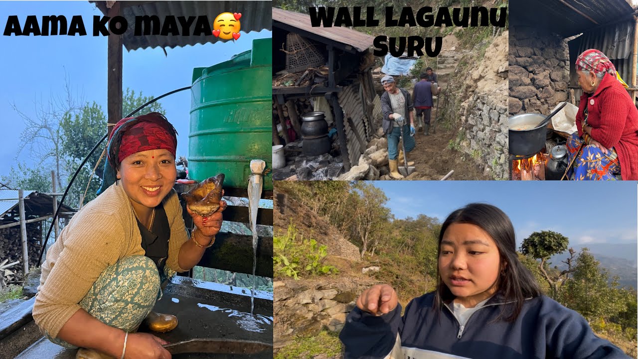 MUMMY KO MAYA BHANEKO MUMMY KAI MAYA HO🥺||WALL LAGAUNA SURU AAJU BATA||AnjalaRai