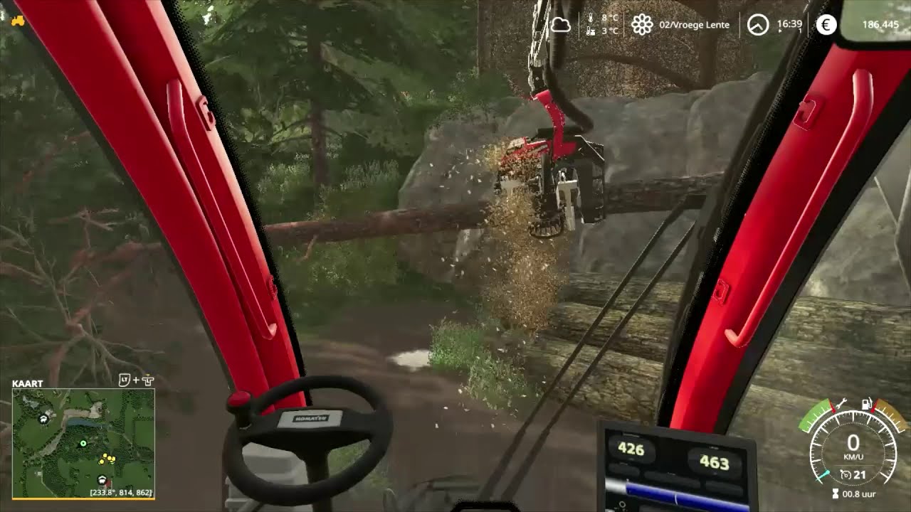 farming simulator bos bouw