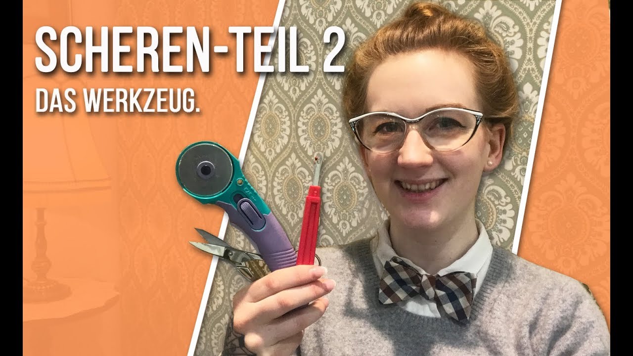 Welches Werkzeug brauchst du um zu nähen wie ein Profi? Scheren Teil 2 - Maßschneider