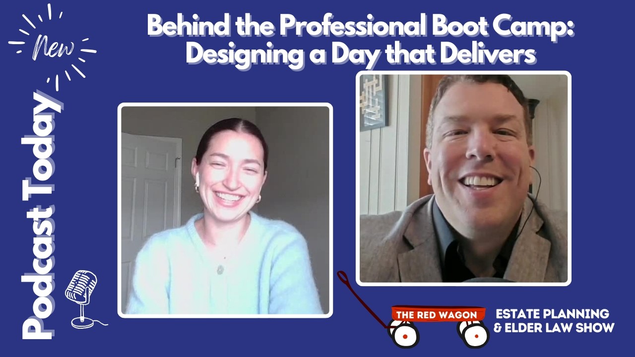 Behind the Professional Boot Camp: Designing a Day that Delivers