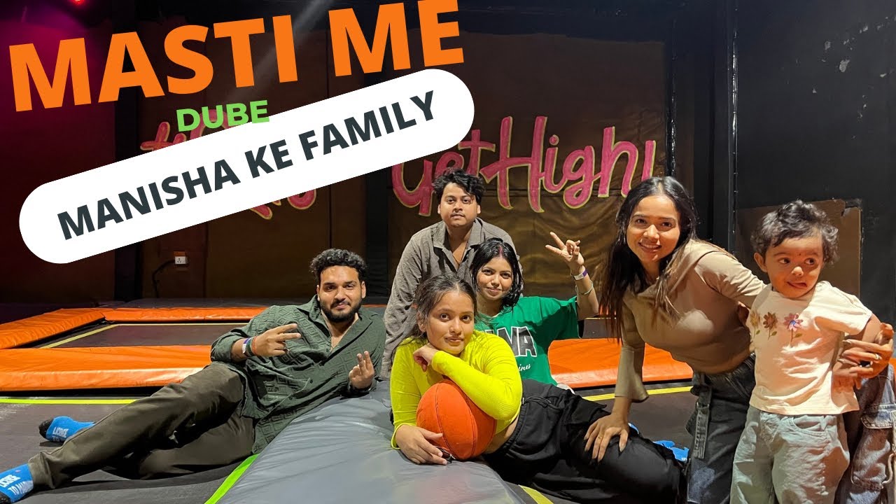 Masti me dube Manisha ke family @ManishaRaniComedy #trending #family #mumbai #celebrity #trending