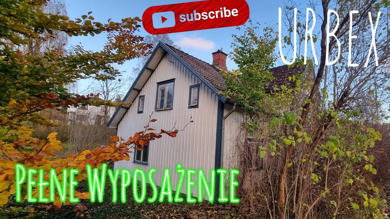 Urbex Opuszczony Dom Pełne Wyposażenie