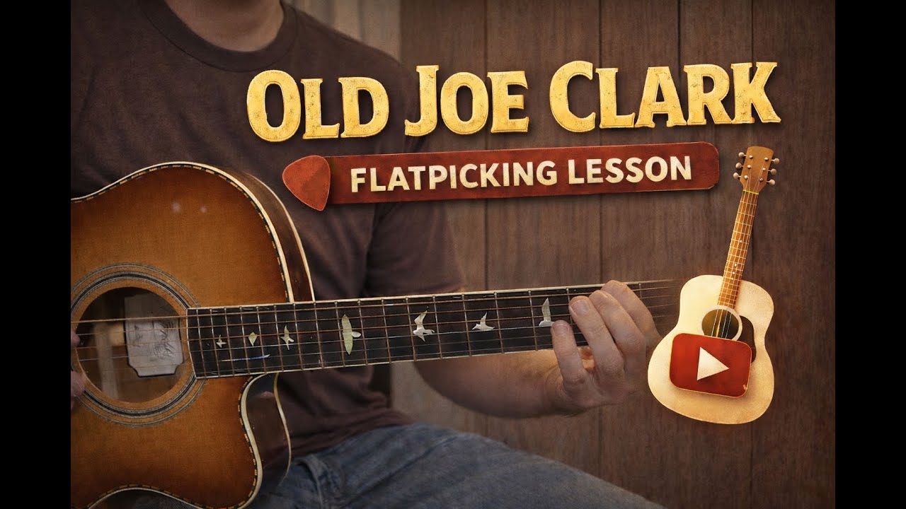 Old Joe Clark - Beginner to Intermediate Bluegrass Guitar Lesson