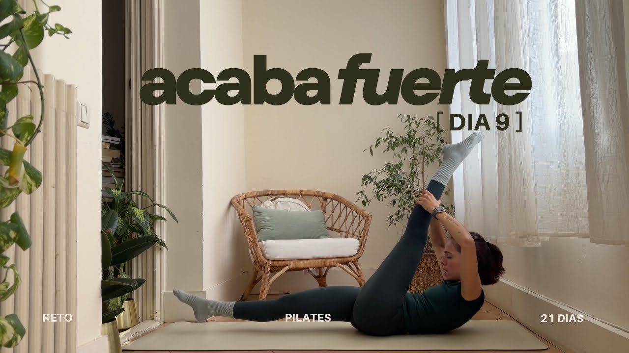DÍA 9 | RETO 21 DÍAS PILATES | FUERTE: Power Abs