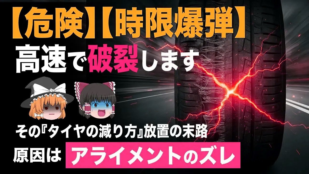 【衝撃の技術】なぜADASは暴走する？ホイールアライメントが制御する「車の動的ジオメトリ」の物理法則【ゆっくり解説】【車の技術】