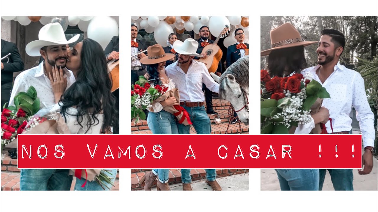 LA MEJOR SORPRESA!! LE DIJE QUE SI!!