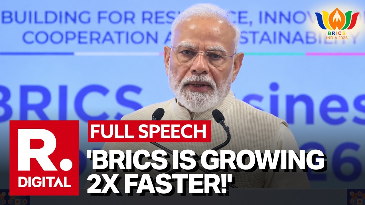 PM Modi At BRICS Business Forum: 'BRICS Economy Growing 2X Faster Than Global Average' | Full Speech